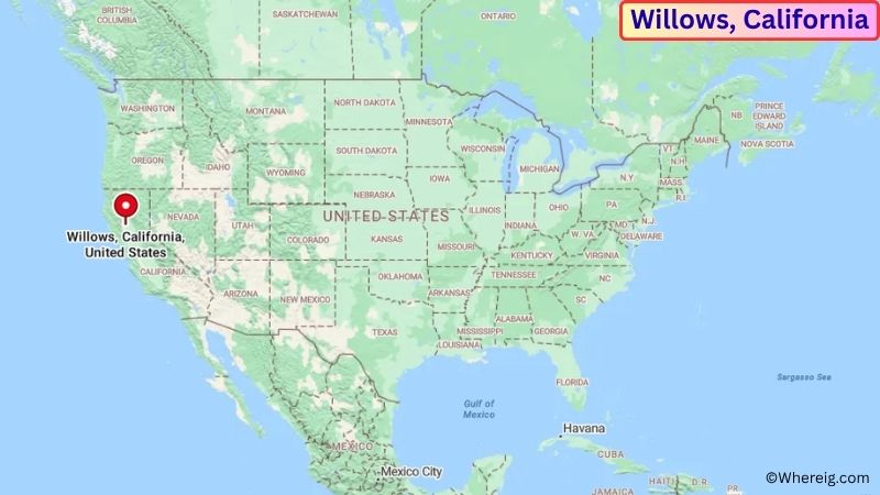 Where is Willows Located in Glenn County, California