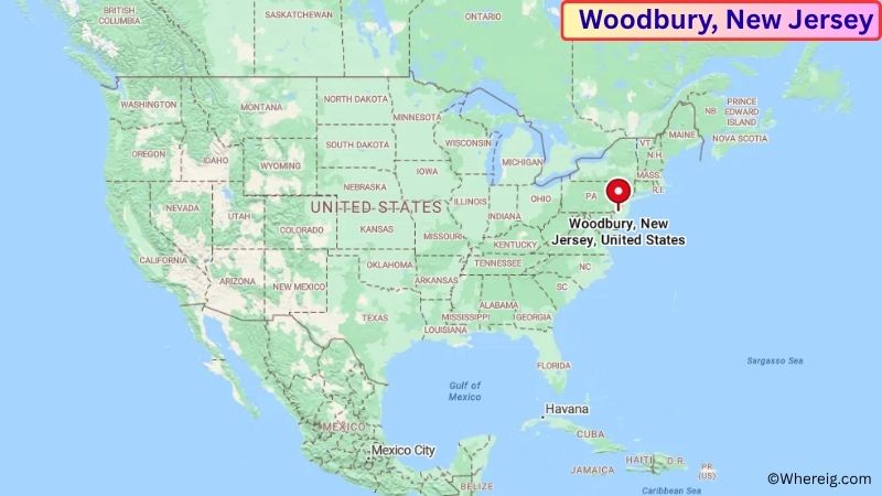 Where is Woodbury Located in Gloucester County, New Jersey