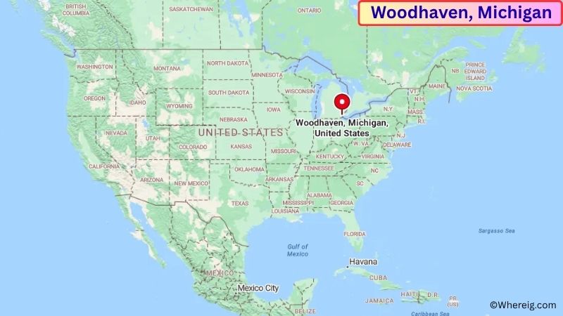Where is Woodhaven Located in Wayne County, Michigan