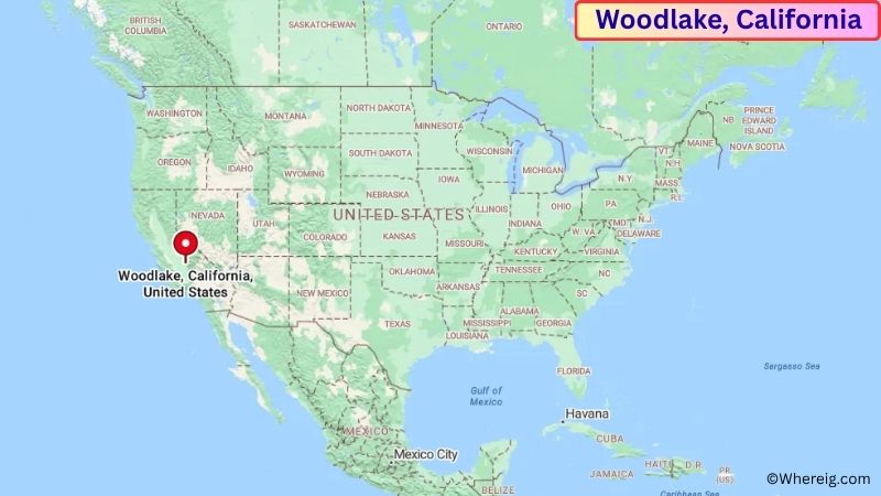 Where is Woodlake Located in Tulare County, California