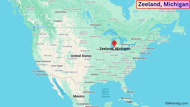 Where is Zeeland Located in Ottawa County, Michigan