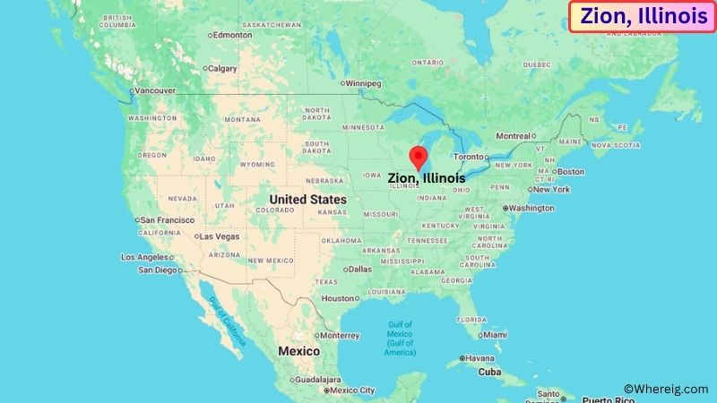 Where is Zion Located in Lake County, Illinois