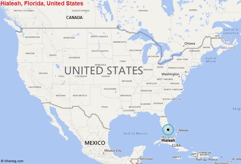 Where is Hialeah, FL? / Where is Hialeah Located in The US Map