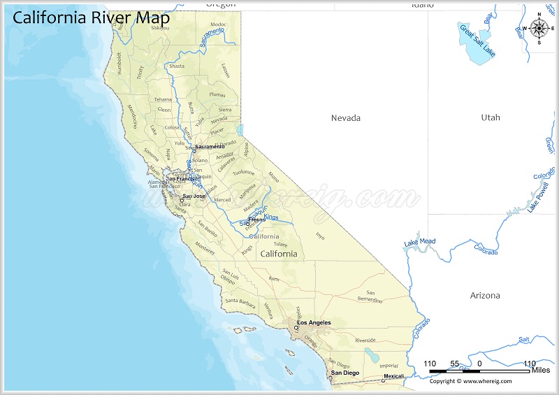 California River Map