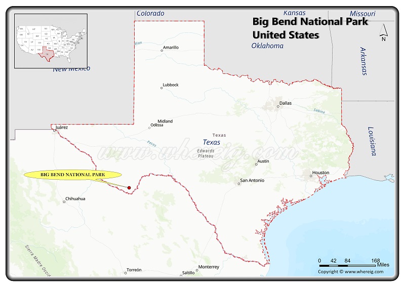Where is Big Bend National Park Located
