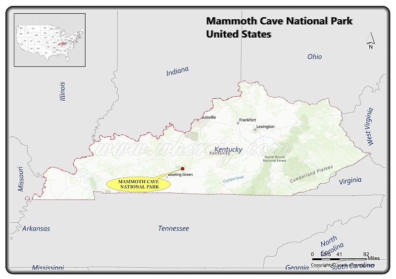 Where is Mammoth Cave National Park Located in Kentucky