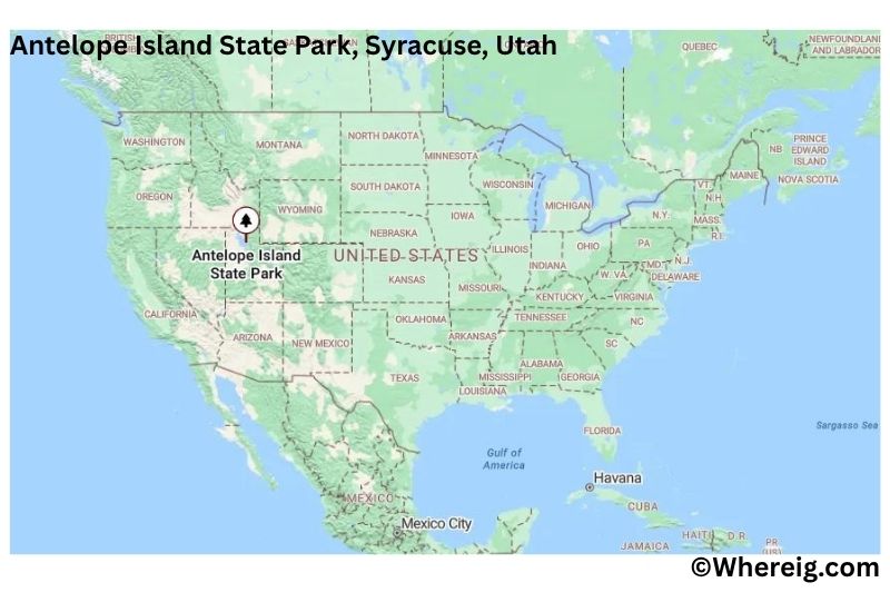 Where is Antelope Island State Park Located inSyracuse, Utah
