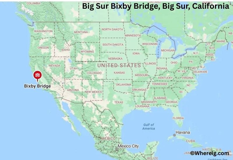 Where is Big Sur Bixby Bridge Located in Big Sur, California Where is Big Sur Bixby Bridge Located in Big Sur, California