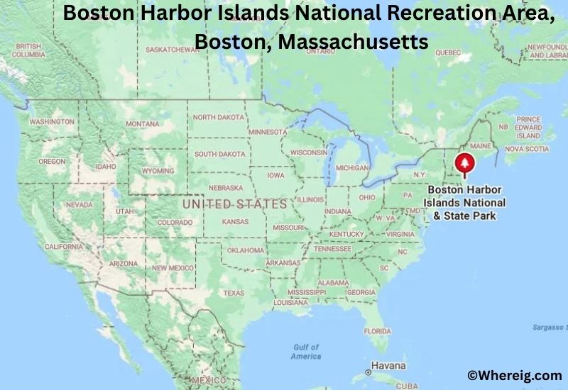 Where is Boston Harbor Islands National Recreation Area Located in Boston, Massachusetts Where is Boston Harbor Islands National Recreation Area Located in Boston, Massachusetts