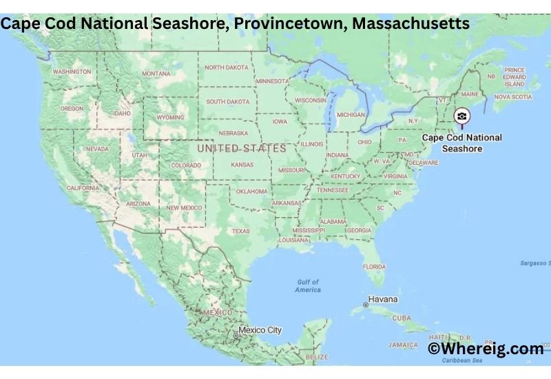 Where is Cape Cod National Seashore Located inProvincetown, Massachusetts