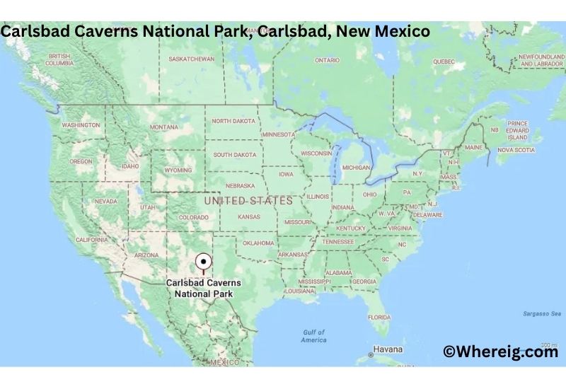 Where is Carlsbad Caverns National Park Located inCarlsbad, New Mexico