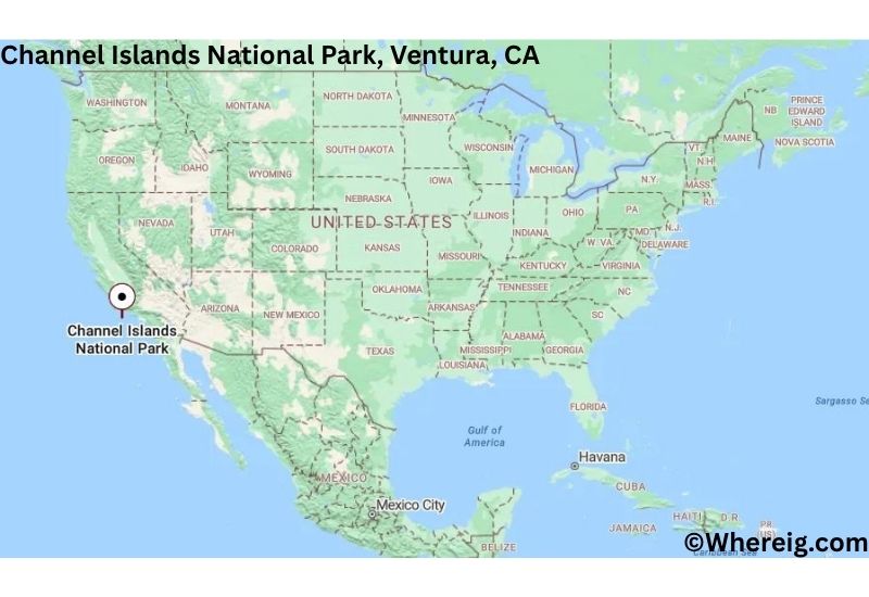 Where is Channel Islands National Park Located in Ventura, California Where is Channel Islands National Park Located in Ventura, California
