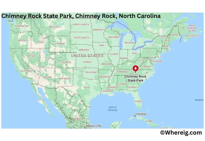 Where is Chimney Rock State Park Located in Chimney Rock, North Carolina Where is Chimney Rock State Park Located in Chimney Rock, North Carolina
