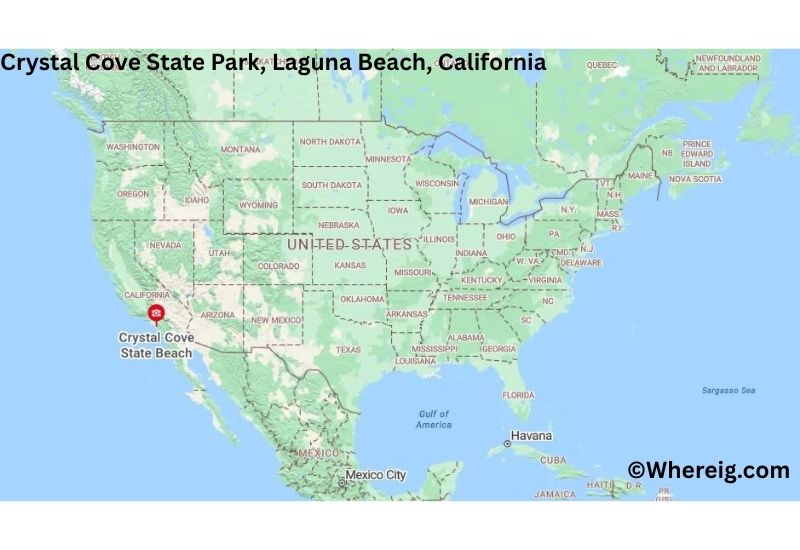 Where is Crystal Cove State Park Located inLaguna Beach, California