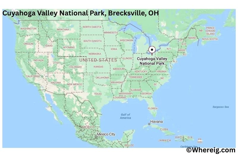 Where is Cuyahoga Valley National Park Located inBrecksville, Ohio Where is Cuyahoga Valley National Park Located inBrecksville, Ohio