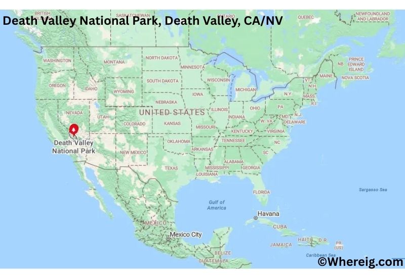 Where is Death Valley National Park Located inDeath Valley, California & Nevada Where is Death Valley National Park Located inDeath Valley, California & Nevada