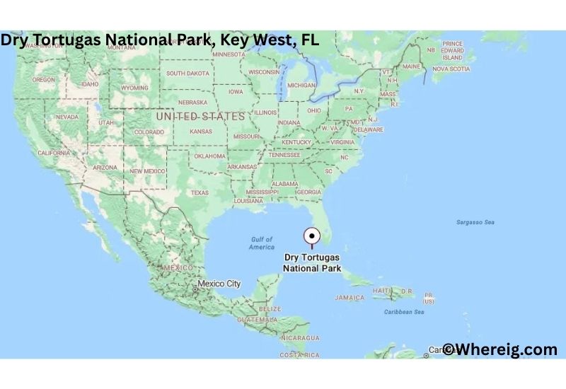 Where is Dry Tortugas National Park Located in Key West, Florida Where is Dry Tortugas National Park Located in Key West, Florida