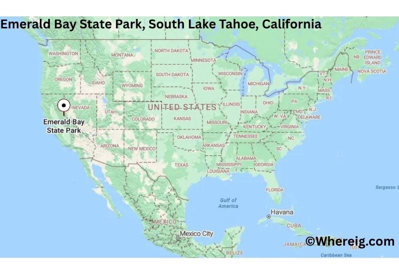 Where is Emerald Bay State Park Located in South Lake Tahoe, California