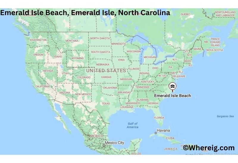 Where is Emerald Isle Beach Located in Emerald Isle, North Carolina