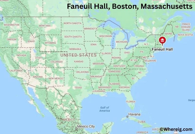 Where is Faneuil Hall Located in Boston, Massachusetts Where is Faneuil Hall Located in Boston, Massachusetts