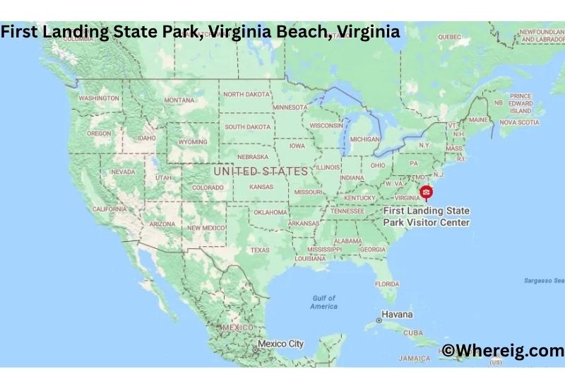 Where is First Landing State Park Located inVirginia Beach, Virginia Where is First Landing State Park Located inVirginia Beach, Virginia
