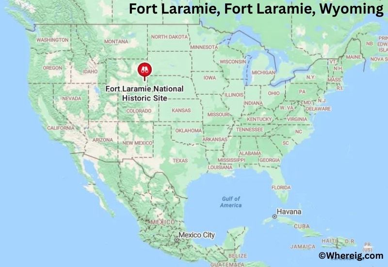 Where is Fort Laramie Located in Fort Laramie, Wyoming Where is Fort Laramie Located in Fort Laramie, Wyoming
