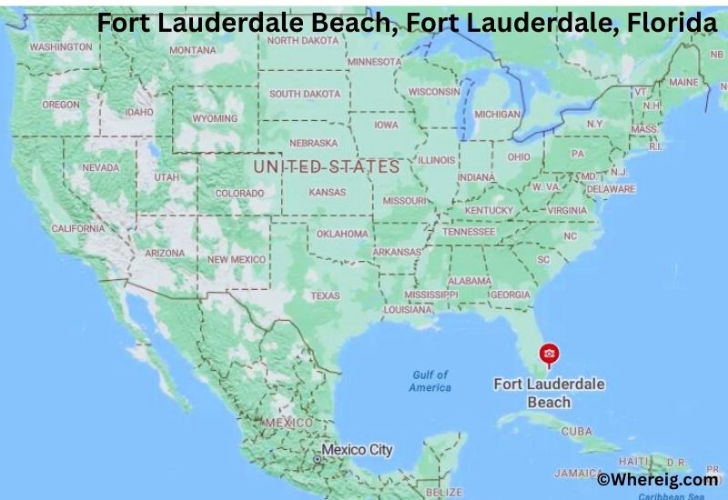 Where is Fort Lauderdale Beach Located in Fort Lauderdale, Florida Where is Fort Lauderdale Beach Located in Fort Lauderdale, Florida