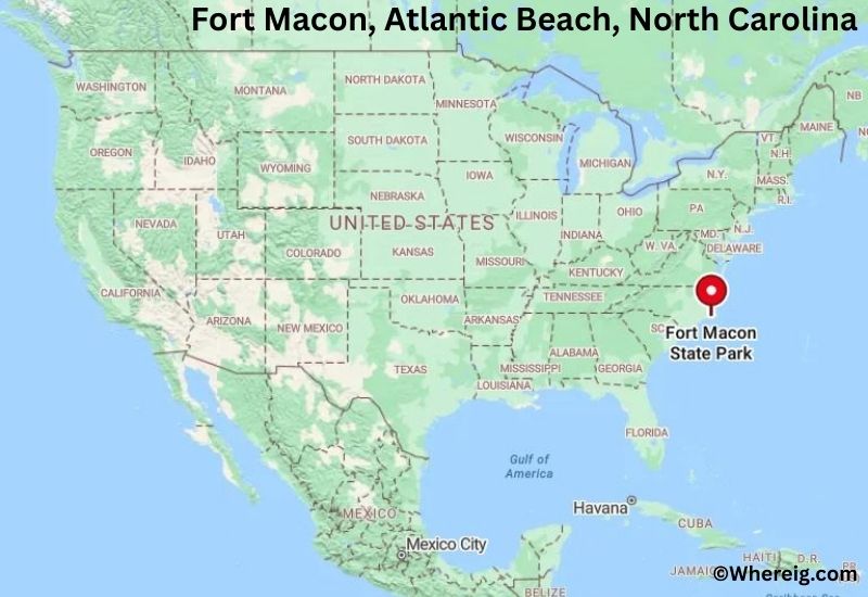 Where is Fort Macon Located in Atlantic Beach, North Carolina