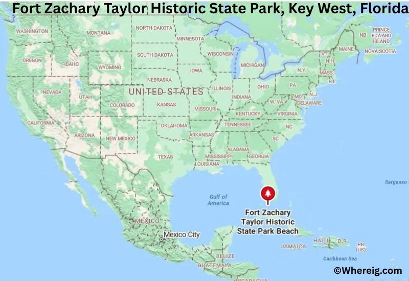 Where is Fort Zachary Taylor Historic State Park Located in Key West, Florida Where is Fort Zachary Taylor Historic State Park Located in Key West, Florida