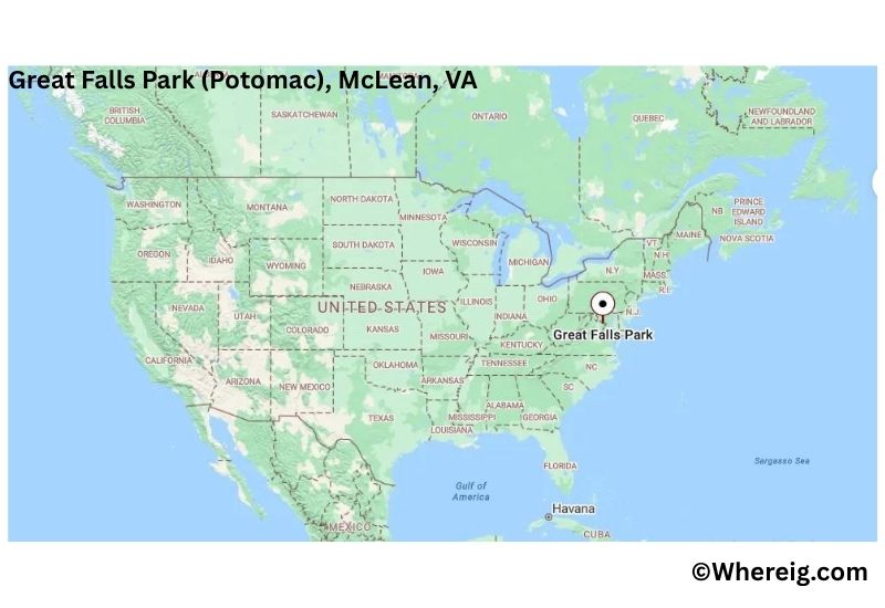 Where is Great Falls Park (Potomac) Located inMcLean, Virginia