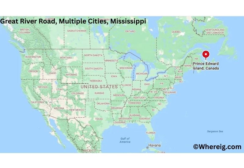 Where is Great River Road Located in Multiple Cities, Mississippi Where is Great River Road Located in Multiple Cities, Mississippi