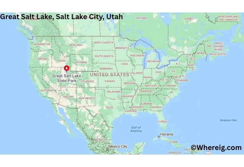 Where is Great Salt Lake Located inSalt Lake City, Utah Where is Great Salt Lake Located inSalt Lake City, Utah