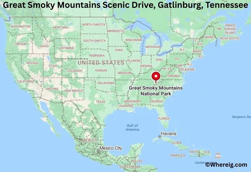 Where is Great Smoky Mountains Scenic Drive Located in Gatlinburg, Tennessee Where is Great Smoky Mountains Scenic Drive Located in Gatlinburg, Tennessee