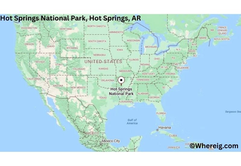 Where is Hot Springs National Park Located in Hot Springs, Arkansas Where is Hot Springs National Park Located in Hot Springs, Arkansas