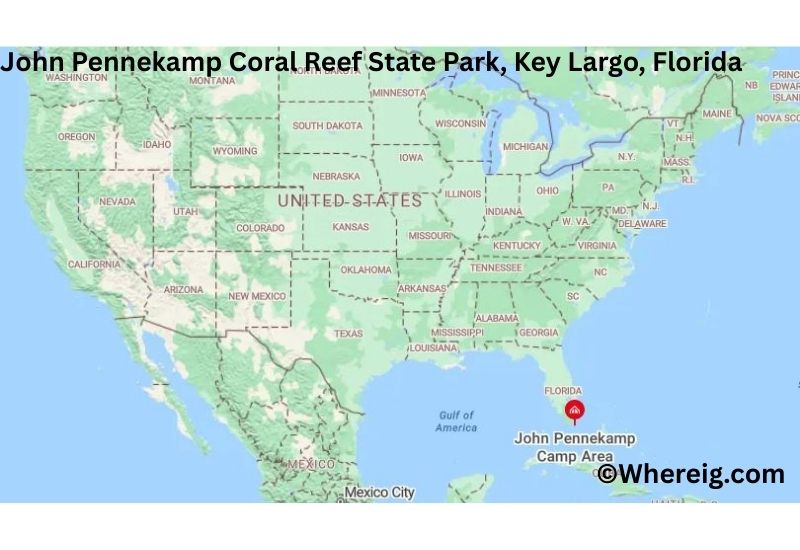 Where is John Pennekamp Coral Reef State Park Located inKey Largo, Florida Where is John Pennekamp Coral Reef State Park Located inKey Largo, Florida