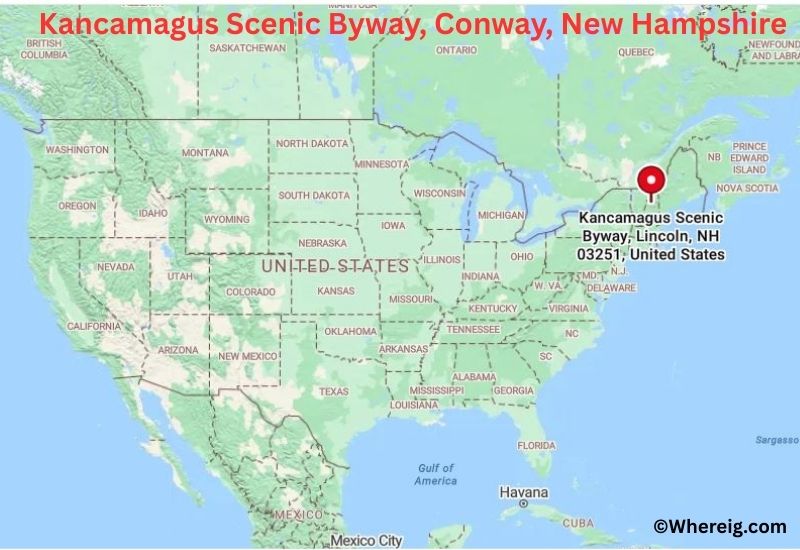 Where is Kancamagus Scenic Byway Located in Conway, New Hampshire Where is Kancamagus Scenic Byway Located in Conway, New Hampshire