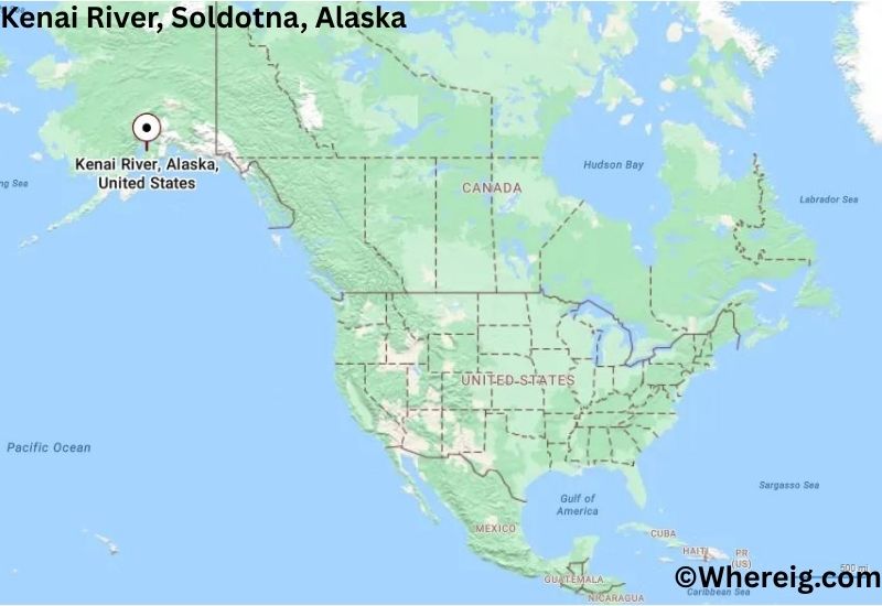 Where is Kenai River Located inSoldotna, Alaska Where is Kenai River Located inSoldotna, Alaska