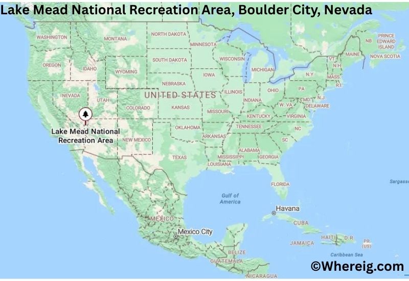 Where is Lake Mead National Recreation Area Located inBoulder City, Nevada Where is Lake Mead National Recreation Area Located inBoulder City, Nevada
