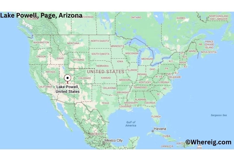 Where is Lake Powell Located inPage, Arizona Where is Lake Powell Located inPage, Arizona
