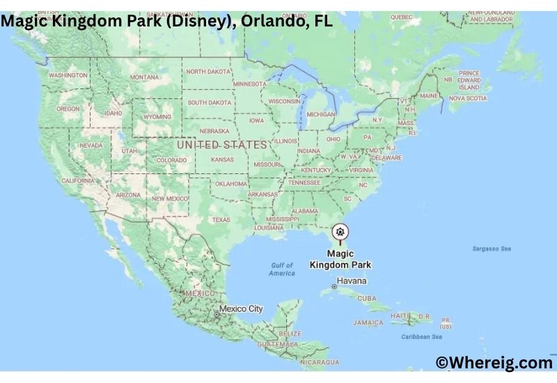 Where is Magic Kingdom Park (Disney) Located in Orlando, Florida Where is Magic Kingdom Park (Disney) Located in Orlando, Florida