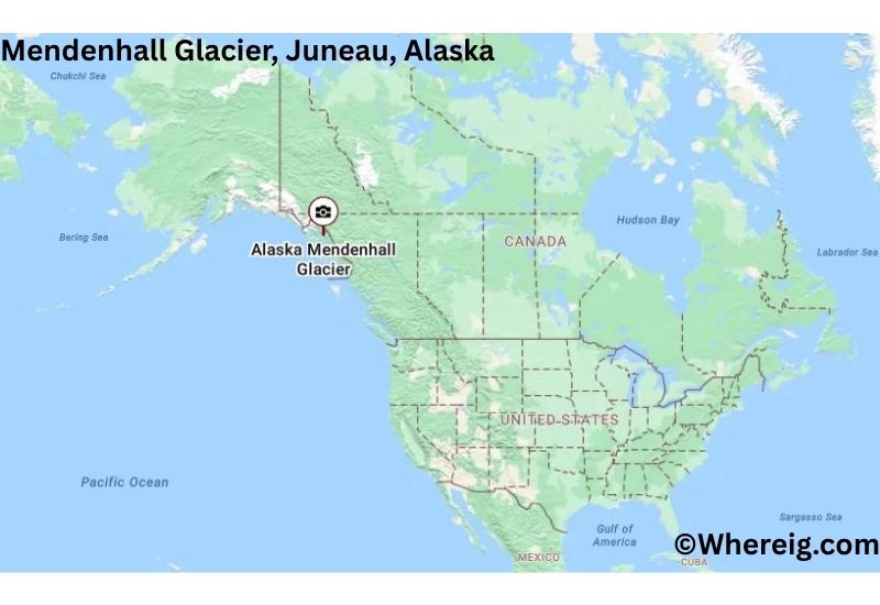 Where is Mendenhall Glacier Located inJuneau, Alaska Where is Mendenhall Glacier Located inJuneau, Alaska