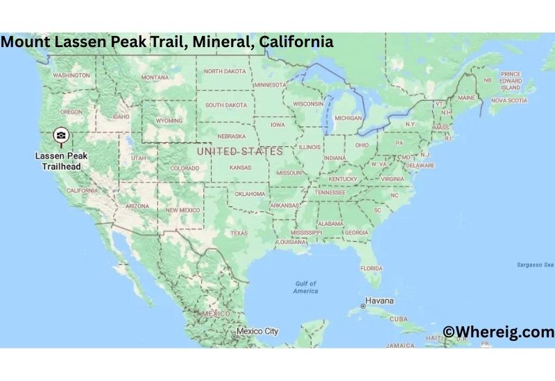 Where is Mount Lassen Peak Trail Located inMineral, California Where is Mount Lassen Peak Trail Located inMineral, California