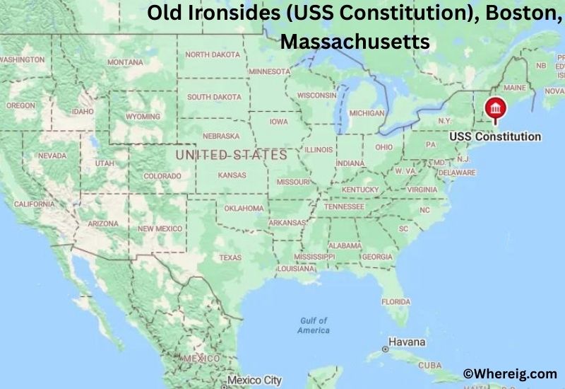 Where is Old Ironsides (USS Constitution) Located in Boston, Massachusetts