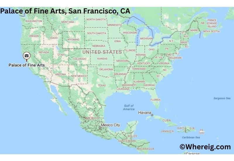 Where is Palace of Fine Arts Located in San Francisco, California Where is Palace of Fine Arts Located in San Francisco, California
