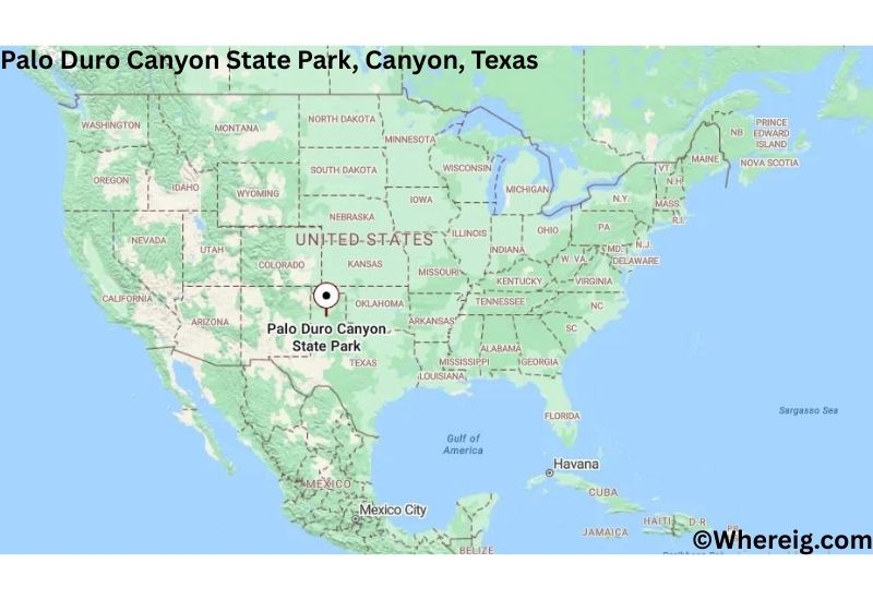 Where is Palo Duro Canyon State Park Located inCanyon, Texas Where is Palo Duro Canyon State Park Located inCanyon, Texas