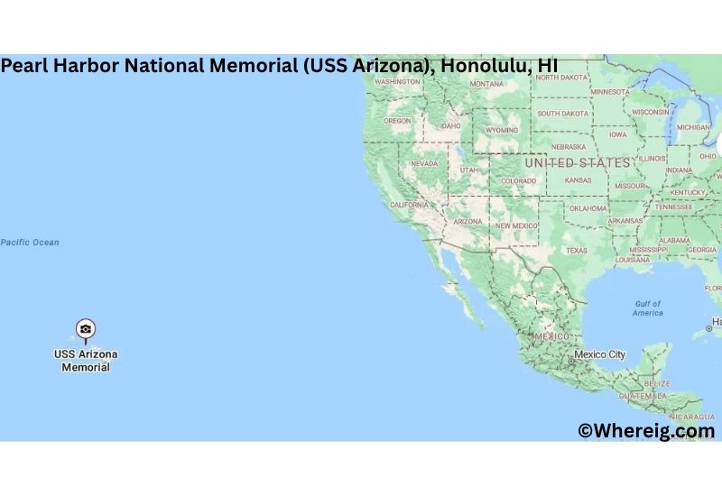 Where is Pearl Harbor National Memorial (USS Arizona) Located in Honolulu, Hawaii Where is Pearl Harbor National Memorial (USS Arizona) Located in Honolulu, Hawaii