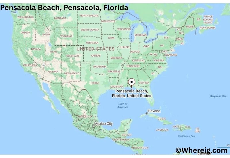 Where is Pensacola Beach Located inPensacola, Florida Where is Pensacola Beach Located inPensacola, Florida