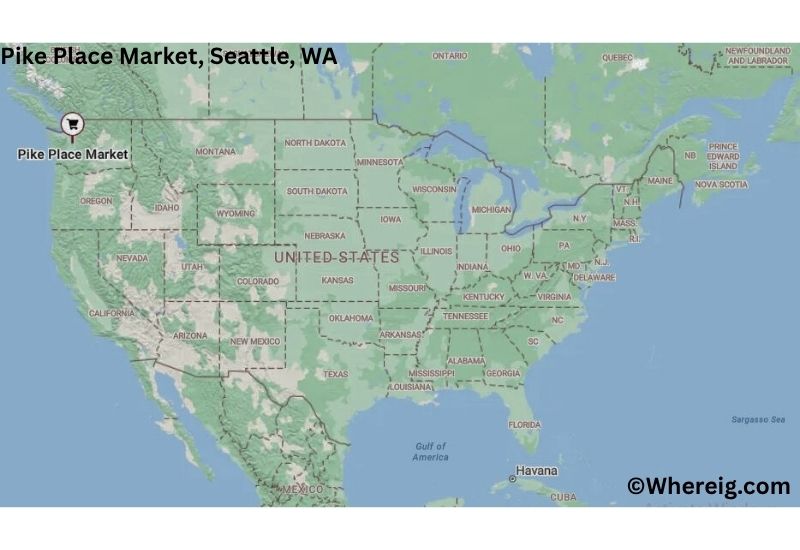 Where is Pike Place Market Located in Seattle, Washington Where is Pike Place Market Located in Seattle, Washington