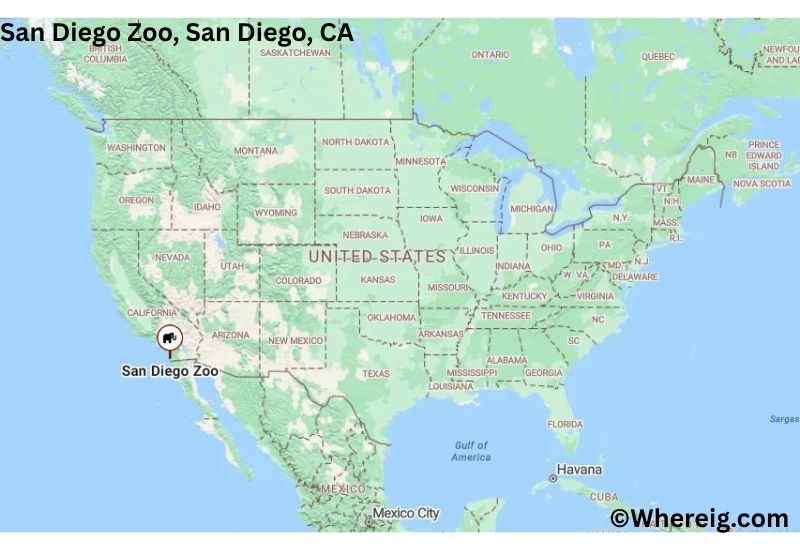 Where is San Diego Zoo Located in San Diego, California Where is San Diego Zoo Located in San Diego, California