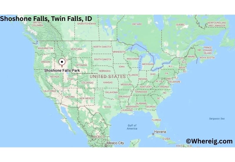 Where is Shoshone Falls Located inTwin Falls, Idaho